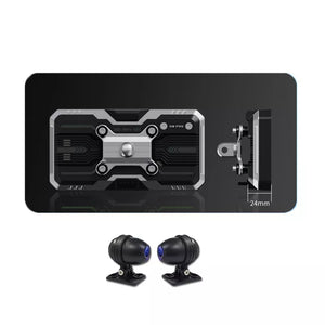 Configurazione Aoocci C9 Pro: Unità principale e Doppia Dash Cam 1080p (senza TPMS)