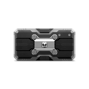 Retro unità Aoocci C9 Pro: dettaglio attacco staffa rinforzato con 4 viti per montaggio sicuro