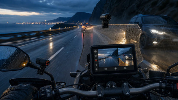 Usare una Dash Cam su una moto: leggi prima questo!