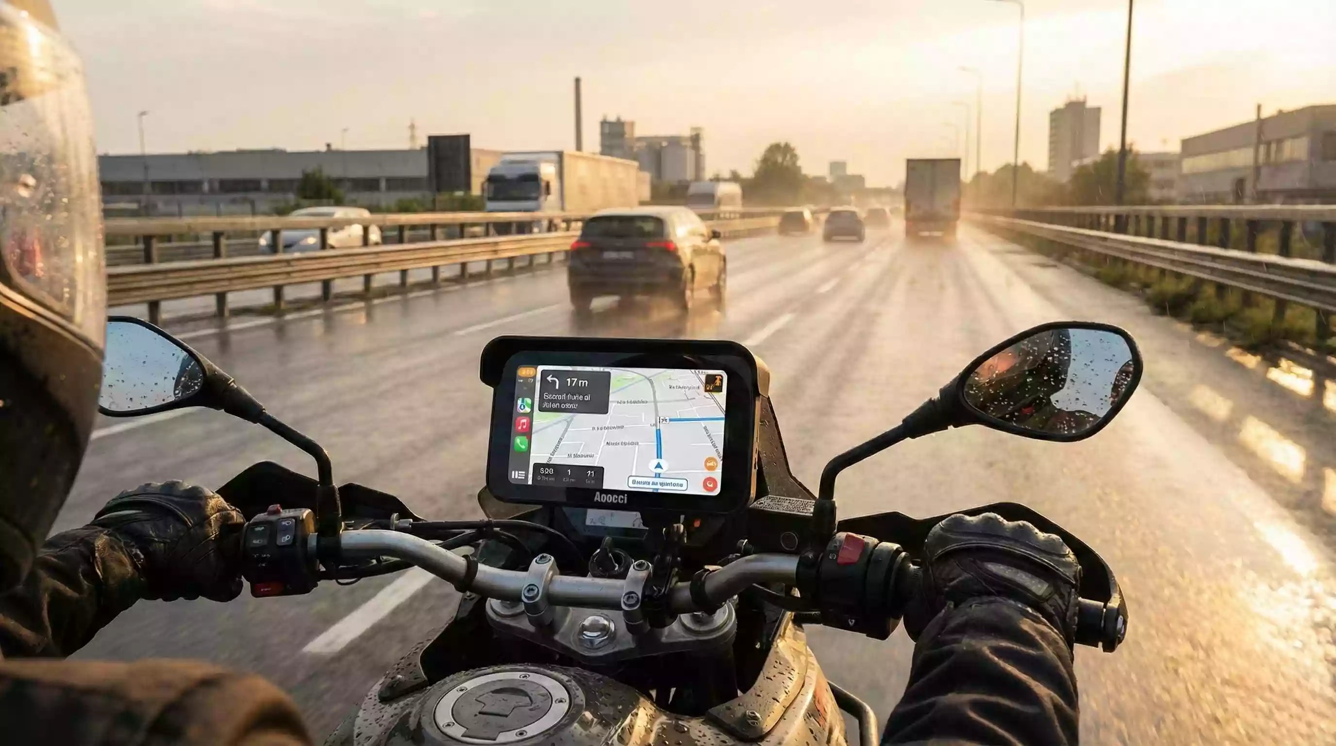 Cambio corsia in tangenziale: esempio reale di quando una dash cam moto con avvisi BSD può aiutare a ridurre l’incertezza.