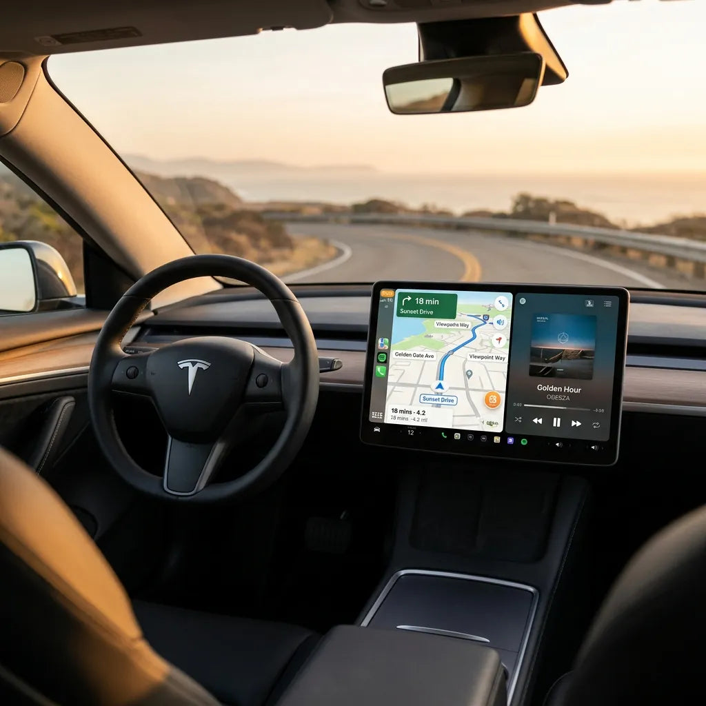 Come avere un display stile "Tesla" con Apple CarPlay sulla tua Moto o Sur-Ron