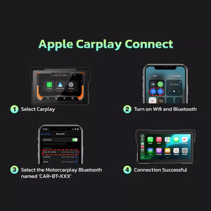 Istruzioni per la connessione Apple CarPlay Wireless su Aoocci C7 in 4 semplici passaggi