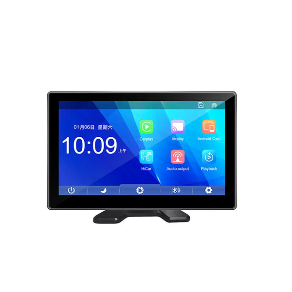 P102 Sistema Dashcam 360° per Camion e Camper - 4 Telecamere 1080P, Display 10.1", CarPlay Wireless, GPS