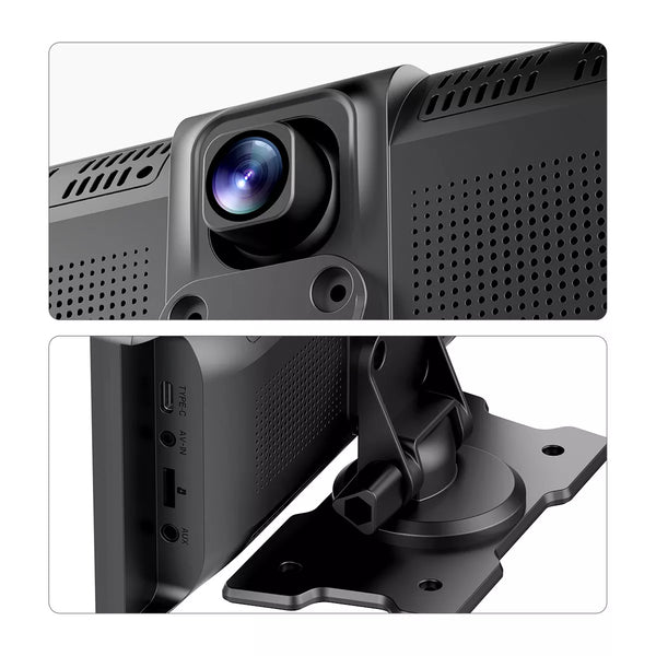 V30 – Smart Screen 10.26" Wireless CarPlay & Android Auto con Dash Cam 4K + ADAS (GPS Incluso)