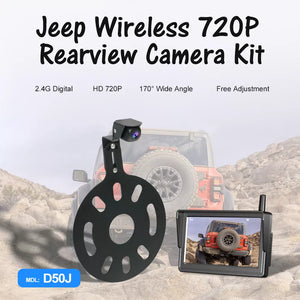 Aoocci M502 Dash Cam Posteriore per SUV e Jeep - Registrazione 1080P impermeabile con visione notturna 720P